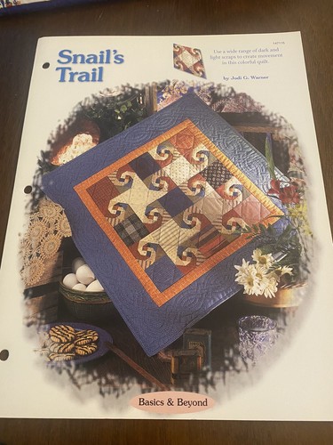 Snail trail wall - wall, quilt