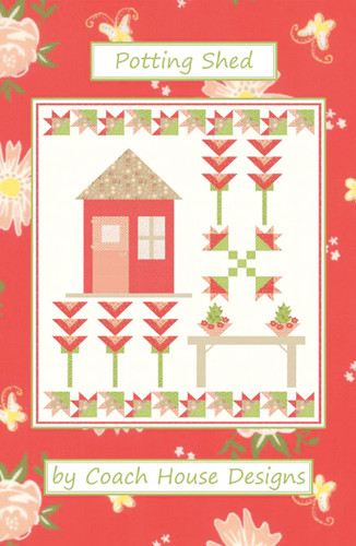 Coach house potting shed quilt - coach,